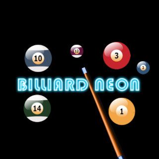 Play Billiard Neon  🕹️ 👾