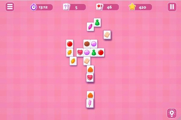 Solitaire Mahjong Candy 🕹️ 🎲 | Puzzle Brettspiel Kostenloses Browserspiel - Bild 3