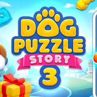 Play Dog Puzzle Story 3  🕹️ 🍬