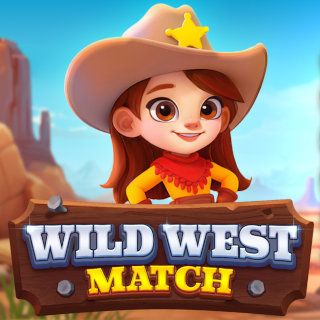 Jugar Wild West Match  🕹️ 🍬
