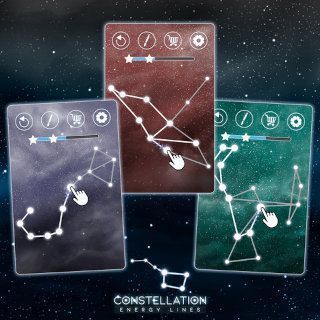 Play Constellation Energy Lines  🕹️ 💡