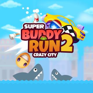 Play Super Buddy Run 2 Crazy City  🕹️ 🏁