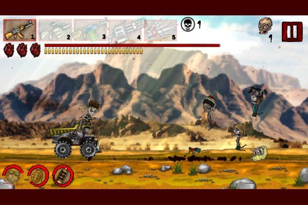 Hard Rock Zombie Truck 🕹️ 🏃 | Free Arcade Action Browser Game - Image 1