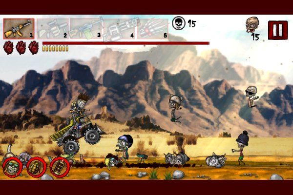 Hard Rock Zombie Truck 🕹️ 🏃 | Free Arcade Action Browser Game - Image 2