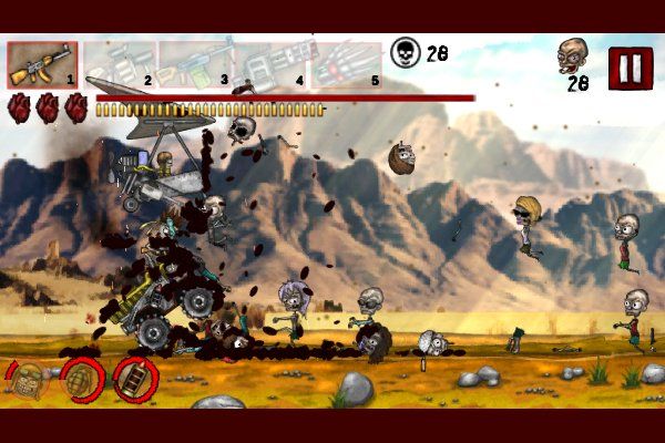 Hard Rock Zombie Truck 🕹️ 🏃 | Free Arcade Action Browser Game - Image 3