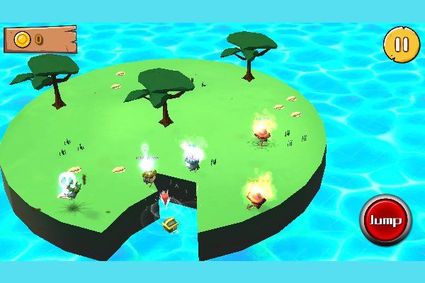 Island Battle 3D 🕹️ 🏃 | Jogo de navegador arcade de ação - Imagem 1