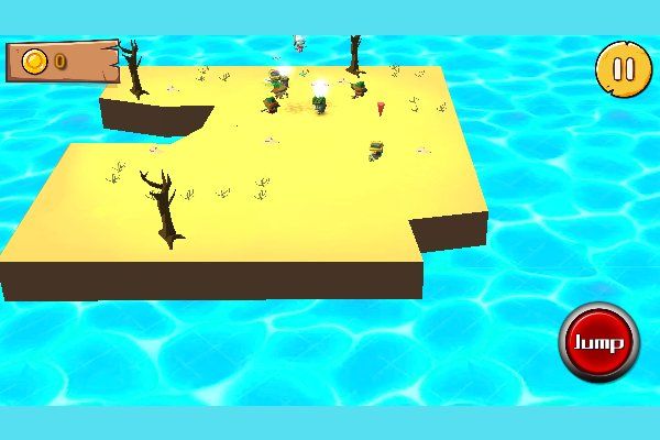 Island Battle 3D 🕹️ 🏃 | Free Arcade Action Browser Game - Image 2