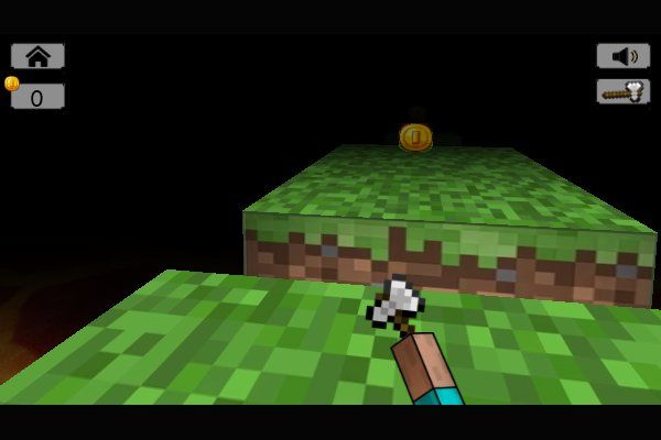 Mineblock Obby 🕹️ 🏃 | Arcade Action Kostenloses Browserspiel - Bild 1