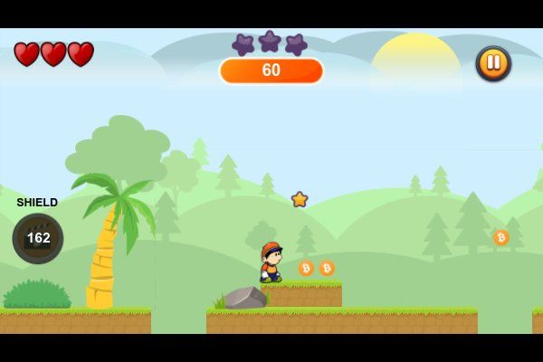 Super Bitcoin Boy 🕹️ 🗡️ | Jogo de navegador arcade de aventura - Imagem 1