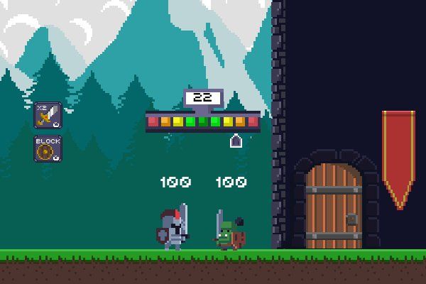 Tiny Fighter 🕹️ 🗡️ | Arcade Abenteuer Kostenloses Browserspiel - Bild 2