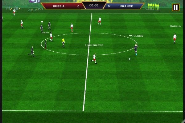 Apex Football Battle 🕹️ 👾 | Arcade Action Kostenloses Browserspiel - Bild 1