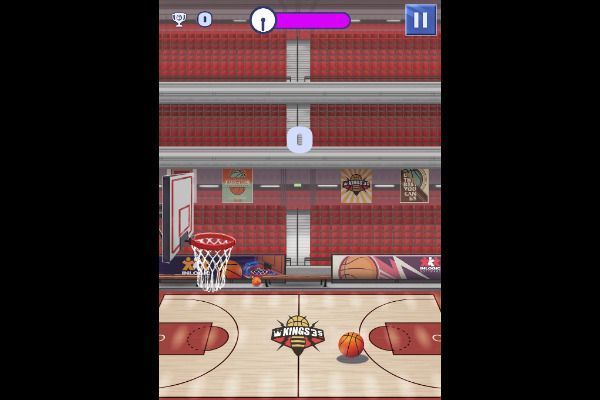 Basketball Kings 2022 🕹️ 👾 | Free Skill Arcade Browser Game - Image 1