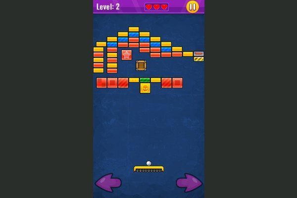 Brick Breaker 🕹️ 👾 | Free Skill Arcade Browser Game - Image 2
