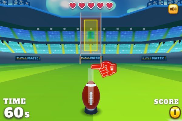 Football Kickoff 🕹️ 👾 | Juego de navegador arcade de habilidad - Imagen 1
