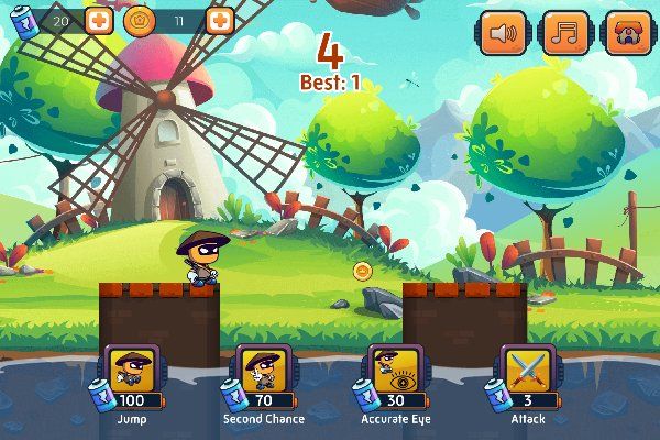 Hero Story Monsters Crossing 🕹️ 👾 | Jogo de navegador arcade casual - Imagem 3