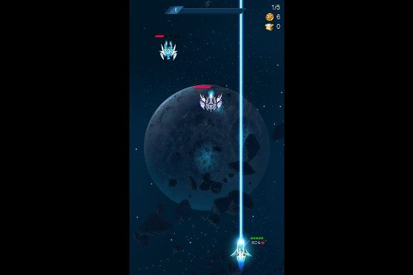 Star Wing 🕹️ 👾 | Arcade Geschicklichkeit Kostenloses Browserspiel - Bild 1