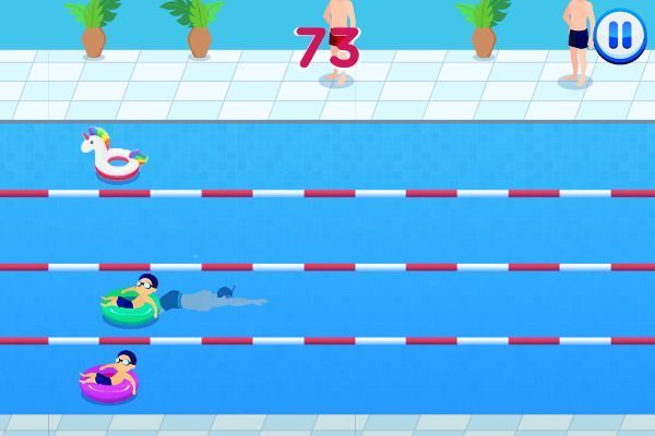 Swimming Hero 🕹️ 👾 | Arcade Action Kostenloses Browserspiel - Bild 2