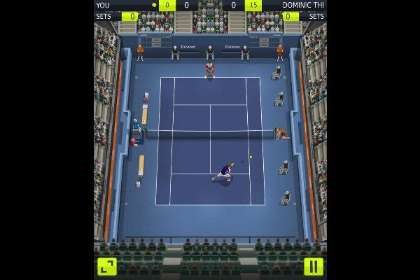 Tennis Open 2024 🕹️ 👾 | Free Arcade Action Browser Game - Image 1