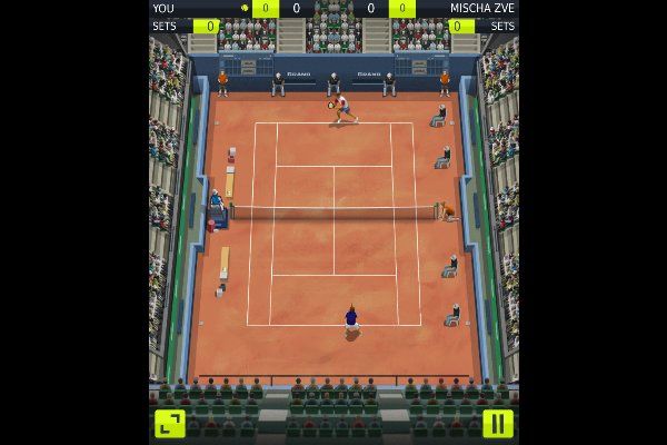 Tennis Open 2024 🕹️ 👾 | Juego de navegador arcade de acción - Imagen 2