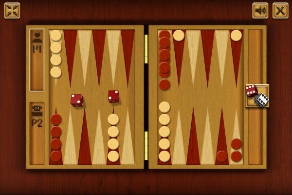 Classic Backgammon 🕹️ 🎲 | Free Puzzle Board Browser Game - Image 2