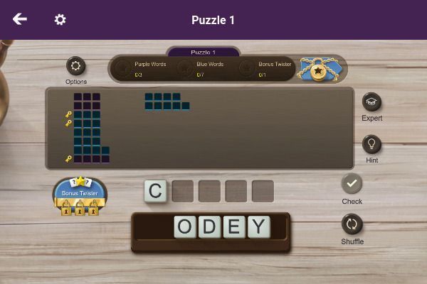 Microsoft Ultimate Word Games 🕹️ 🎲 | Puzzle Brettspiel Kostenloses Browserspiel - Bild 1