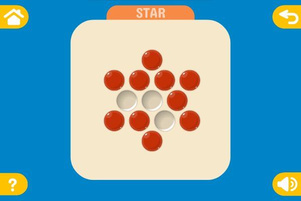 Peg Solitaire 🕹️ 🎲 | Puzzle Brettspiel Kostenloses Browserspiel - Bild 1