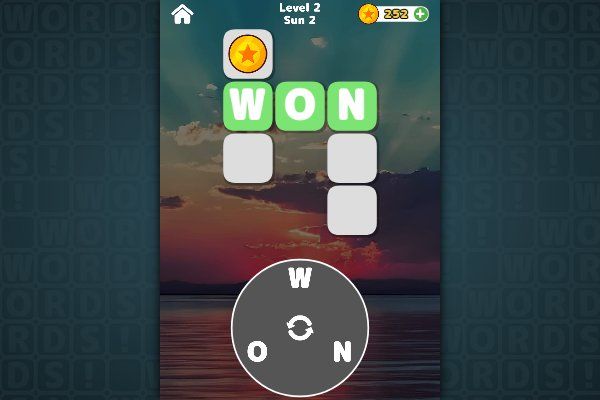 Word Rivers 🕹️ 🎲 | Free Puzzle Board Browser Game - Image 1