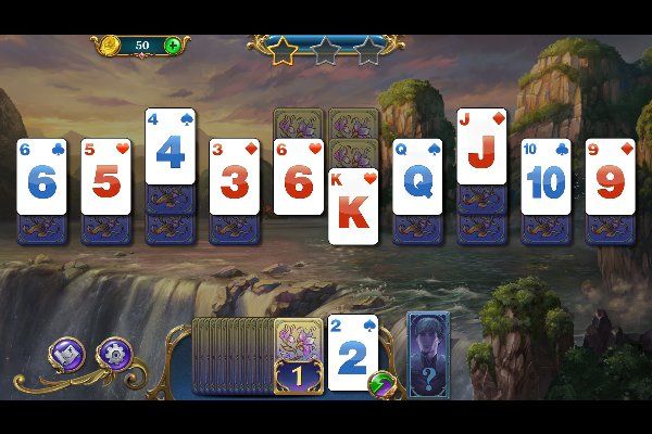 Emerland Solitaire 🕹️ 🃏 | Gioco per browser rompicapo di carte - Immagine 1