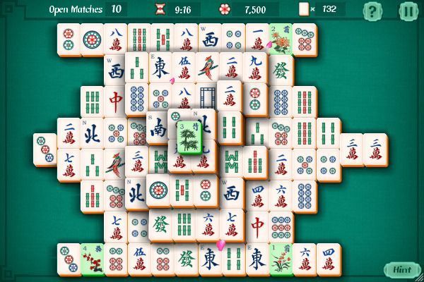 Mahjong 🕹️ 🃏  Jogo de navegador de cartas