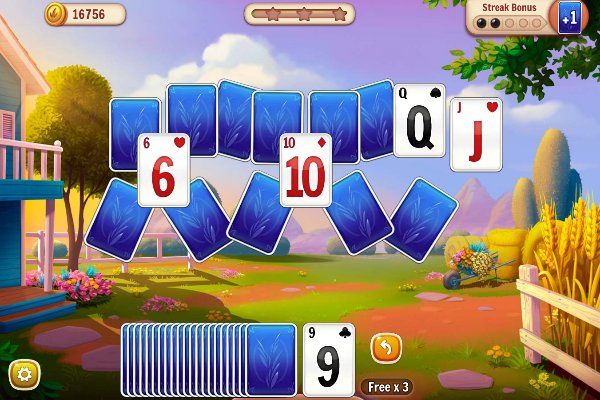 Solitaire Farm Seasons 3 🕹️ 🃏 | Jeu de navigateur de puzzle de cartes - Image 1