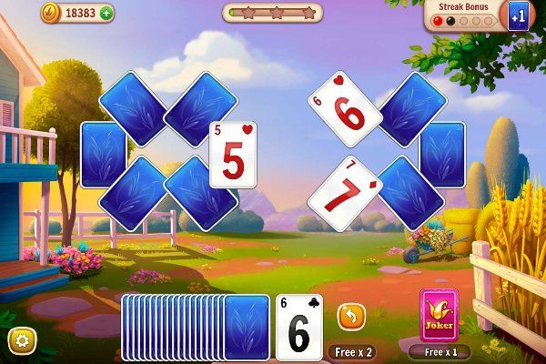 Solitaire Farm Seasons 3 🕹️ 🃏 | Puzzle Kartenspiel Kostenloses Browserspiel - Bild 3