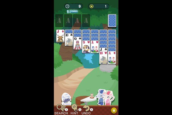 Solitaire Tail 🕹️ 🃏 | Free Puzzle Cards Browser Game - Image 1