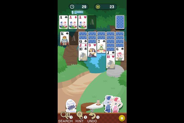 Solitaire Tail 🕹️ 🃏 | Free Puzzle Cards Browser Game - Image 2