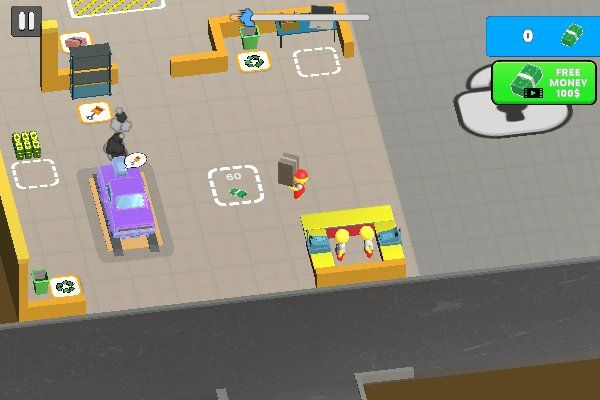 Car Service Tycoon 🕹️ 🏖️ | Free Skill Casual Browser Game - Image 3