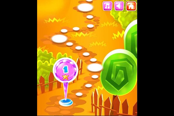 Back To Candyland 1 🕹️ 🍬 | Jeu de navigateur de puzzle match-3 - Image 1