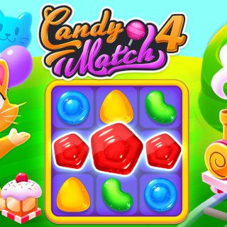 Play Candy Match 4  🕹️ 🍬