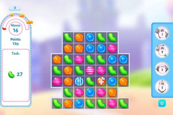 Candy Match 4 🕹️ 🍬 | Jeu de navigateur de puzzle match-3 - Image 3