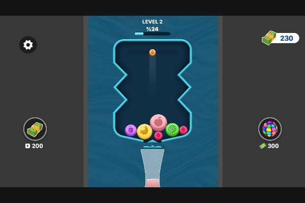 Color Cocktail 🕹️ 🍬 | Gioco per browser rompicapo match-3 - Immagine 2