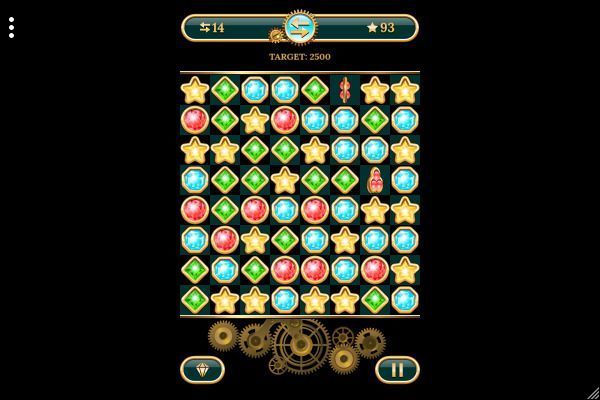 Jewel Explode 🕹️ 🍬 | Puzzle Match-3 Kostenloses Browserspiel - Bild 1