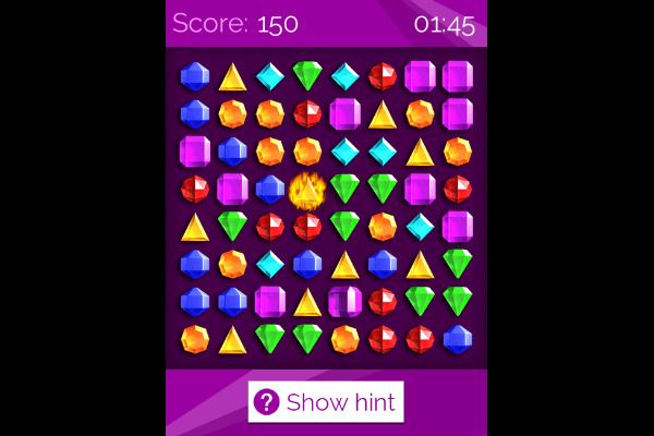 Jewelish 🕹️ 🍬 | Puzzle Match-3 Kostenloses Browserspiel - Bild 2