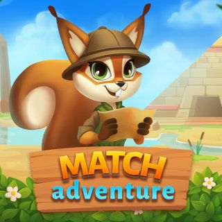 Spielen sie Match Adventure  🕹️ 🍬