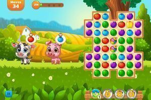 Yummy Tales 2 🕹️ 🍬 | Free Match-3 Browser Game