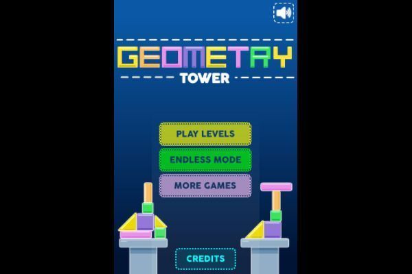 Geometry Tower 🕹️ 💡 | Jeu de navigateur de puzzle de physique - Image 1