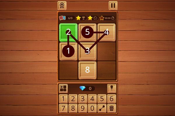 Link the Numbers 🕹️ 💡 | Free Puzzle Logic Browser Game - Image 3
