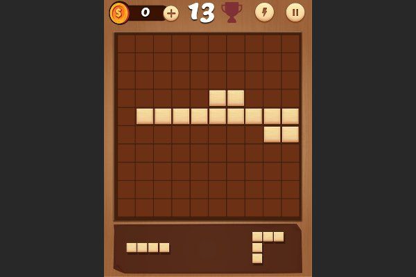 Wood Block Puzzle 🕹️ 💡 | Puzzle Logik Kostenloses Browserspiel - Bild 1