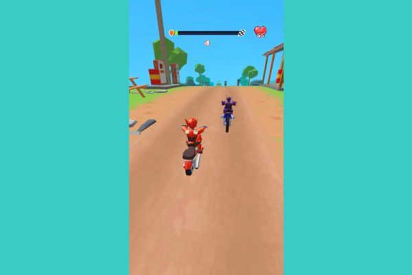 Mini Moto Speed Race 🕹️ 🏁 | Juego de navegador de acción de carreras - Imagen 3