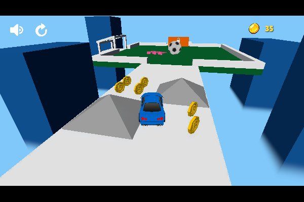 Roof Car Stunt 🕹️ 🏁 | Jeu de navigateur d'arcade de courses - Image 3