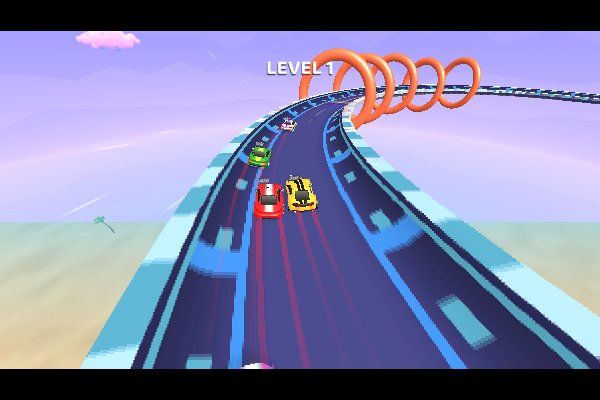 Turbo Race 🕹️ 🏁 | Jogo de navegador arcade de corridas - Imagem 1